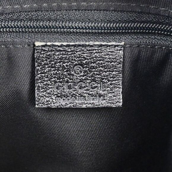 Gucci Abbey Black Canvas Shoulder Bag (Pre-Owned) - Picture 10 of 16